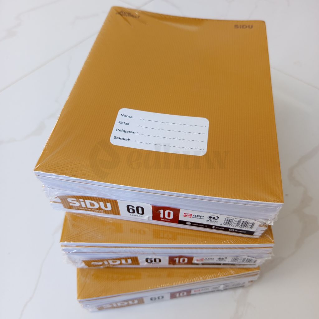 

Buku Tulis Sidu Kraft Isi 60 Lembar
