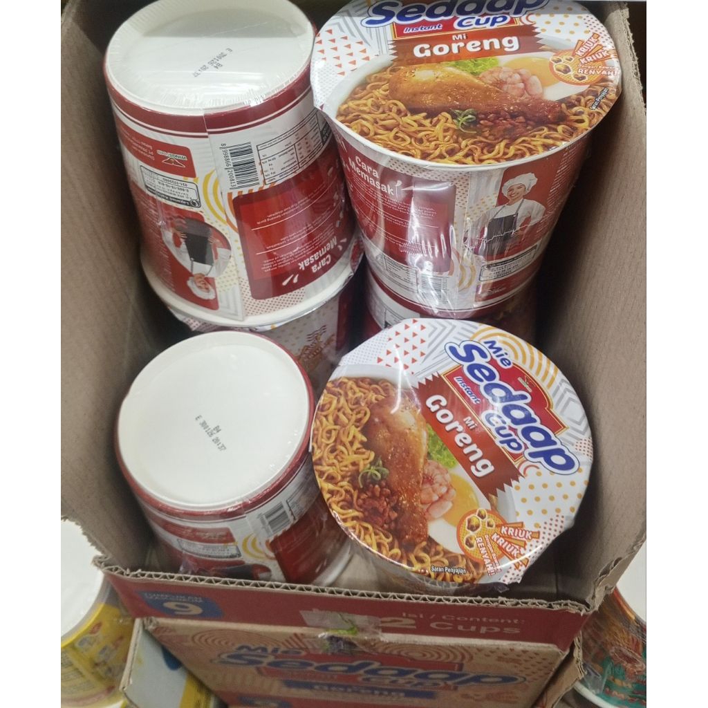 

MIE SEDAP CUP ALL VARIAN RASA