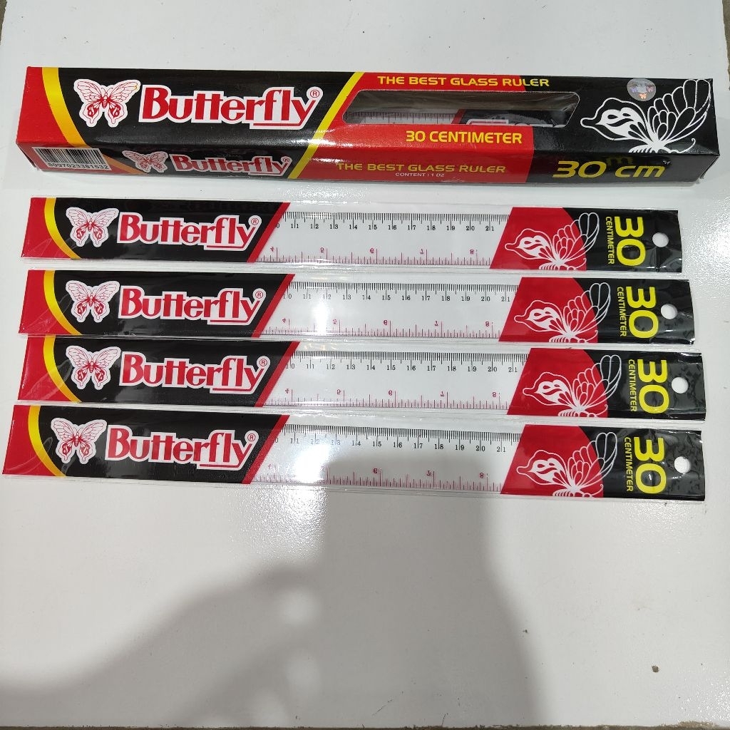 

1 Pcs Penggaris Plastik 30cm