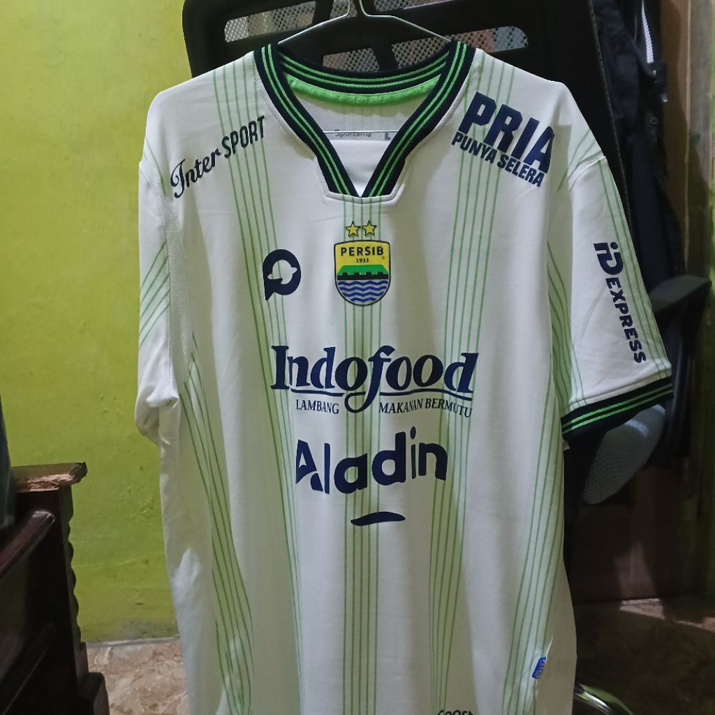 Jersey away Player Issue Persib Bandung 2023/24 Ukuran L Original