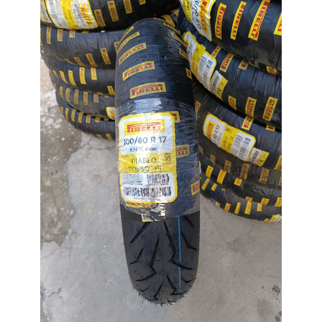 Promo Ban Sale Pirelli 100/80-17 Diablo Rosso 3 100 80 Ring 17