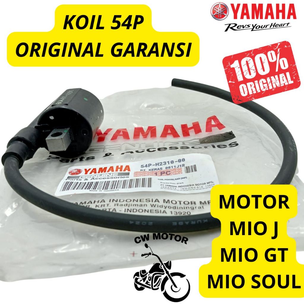 KOIL YAMAHA KODE 54P MOTOR MIO J MIO GT MIO SOUL 100% ORIGINAL (GARANSI)
