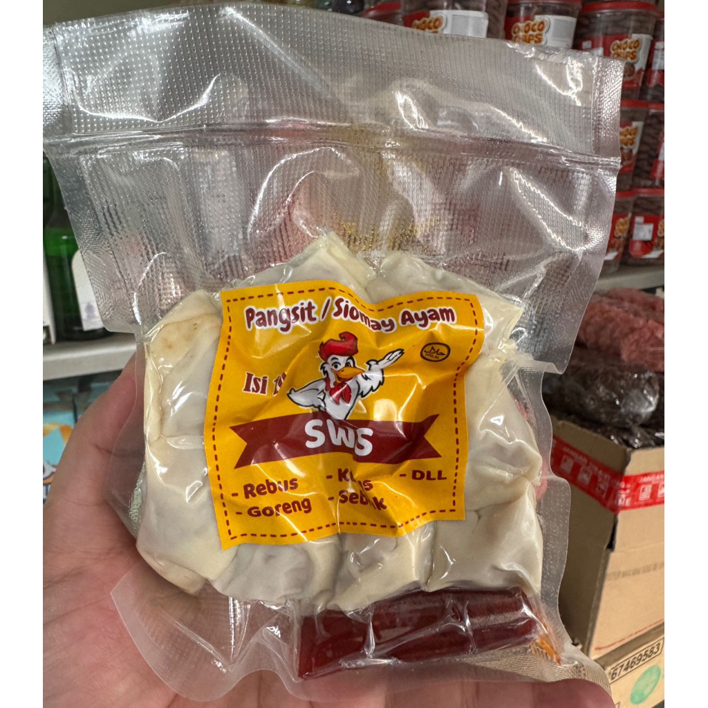 

Siomay Pangsit ayam isi 10