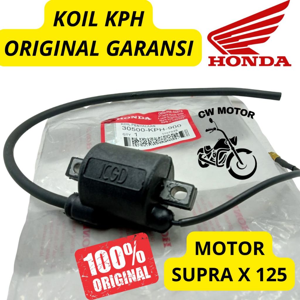 KOIL HONDA KODE KPH MOTOR SUPRA X 125 100% ORIGINAL (GARANSI)