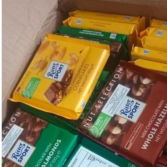 

Cokelat Ritter Sport 100gr