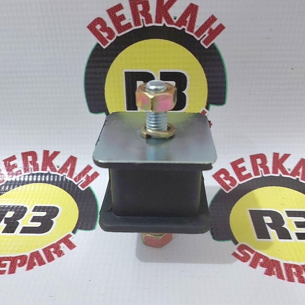 Karet dudukan bantalan mesin belakang Viar bit/Engine mounting Viar bit motor roda tiga -Sedia spare