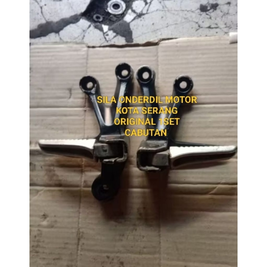 FOOTSTEP SATRIA FU STEP BELAKANG SATRIA FU BUSTEP SATRIA FU BELAKANG SATRIA FU 150 KARBU ORIGINAL 1S