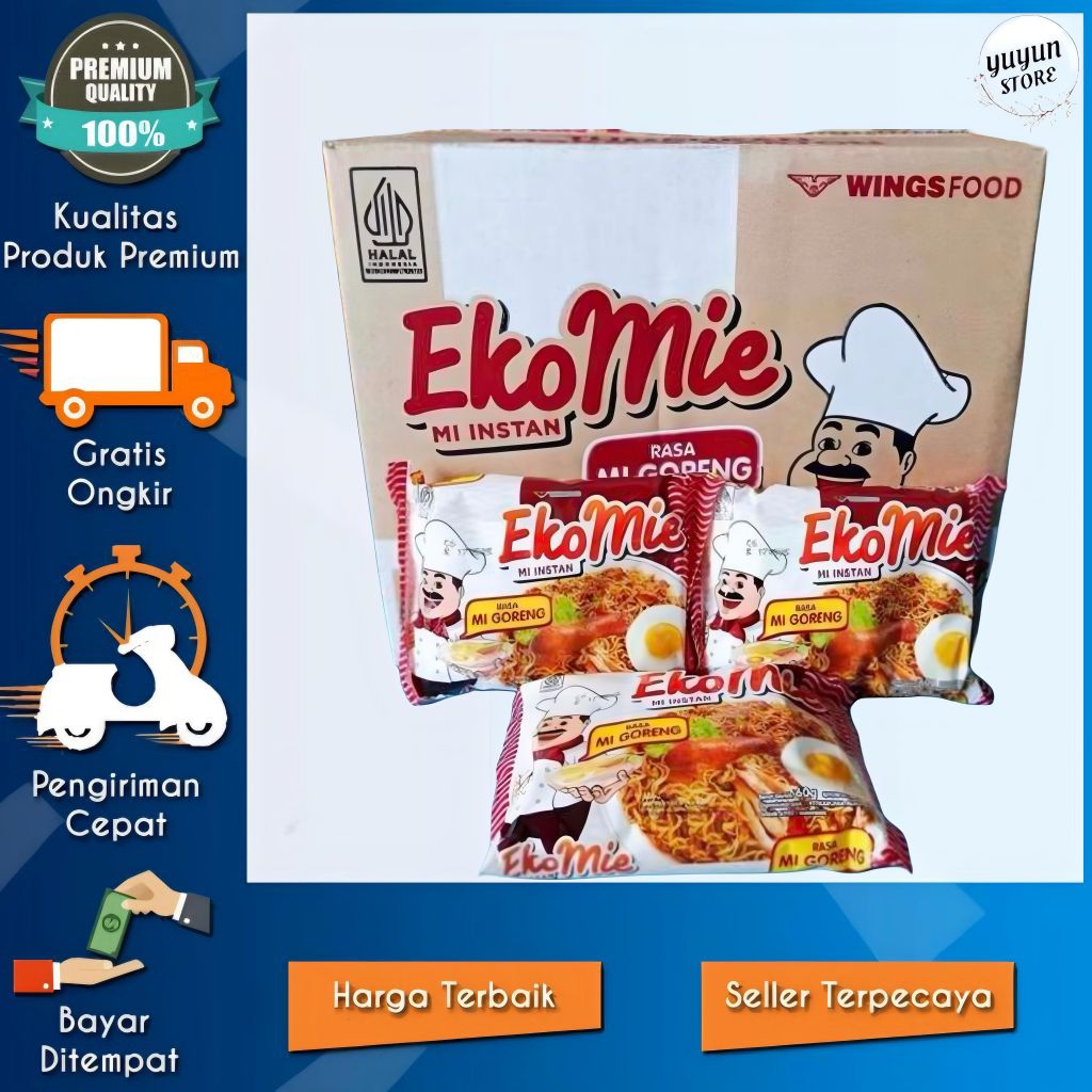 

Promo Eko Mie Goreng 1 Dus/Karton
