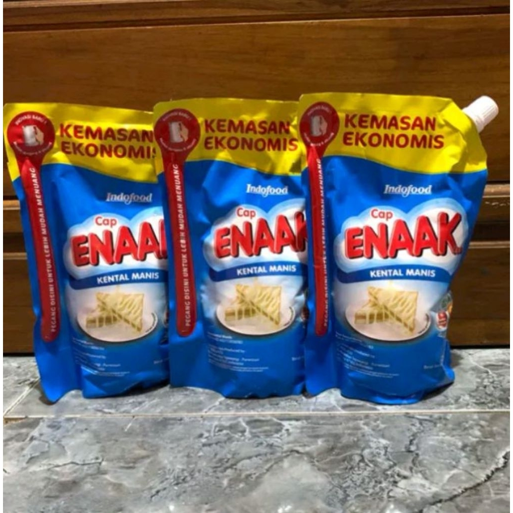 

Cap ENAAK Krimer Kental Manis Putih Pouch 545 g