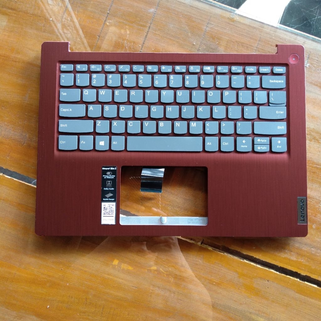 casing palmrest lenovo ideapad slim 3 14ADA05 keyboard normal
