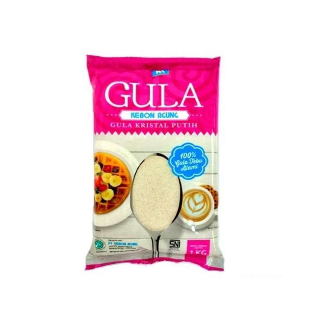 

GULA Kristal Putih Kebon Agung / 1 KG