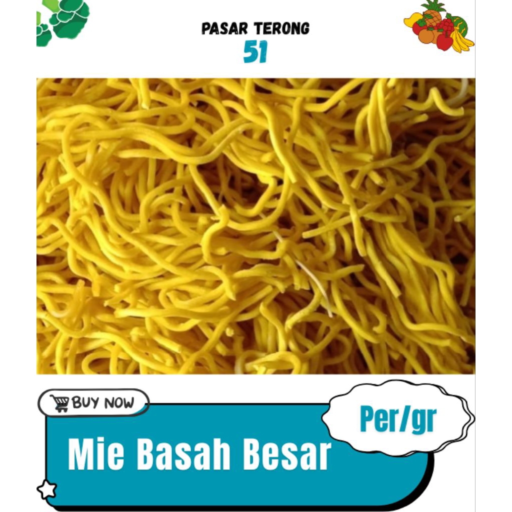 

Mie Basah Kuning Makassar