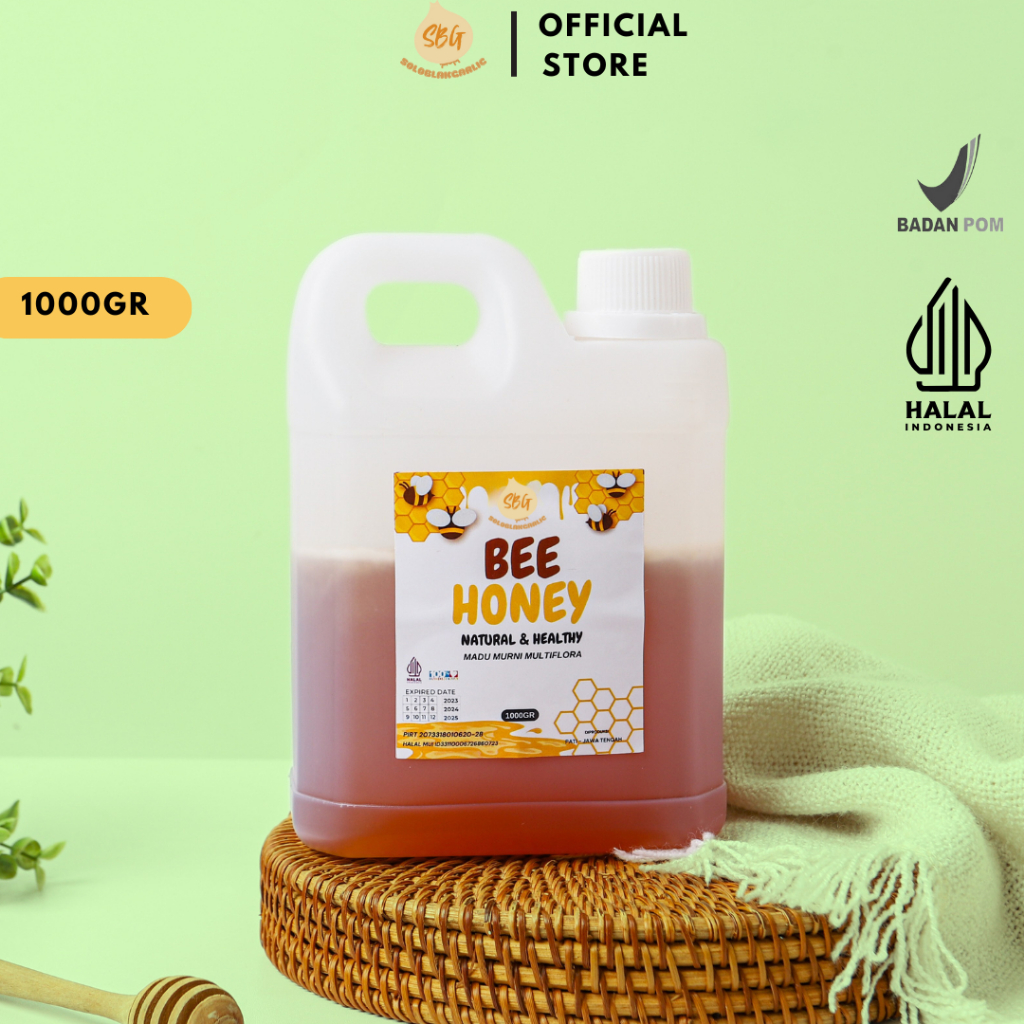 

SBG Bee Honey Madu Asli Multi Flora 1kg