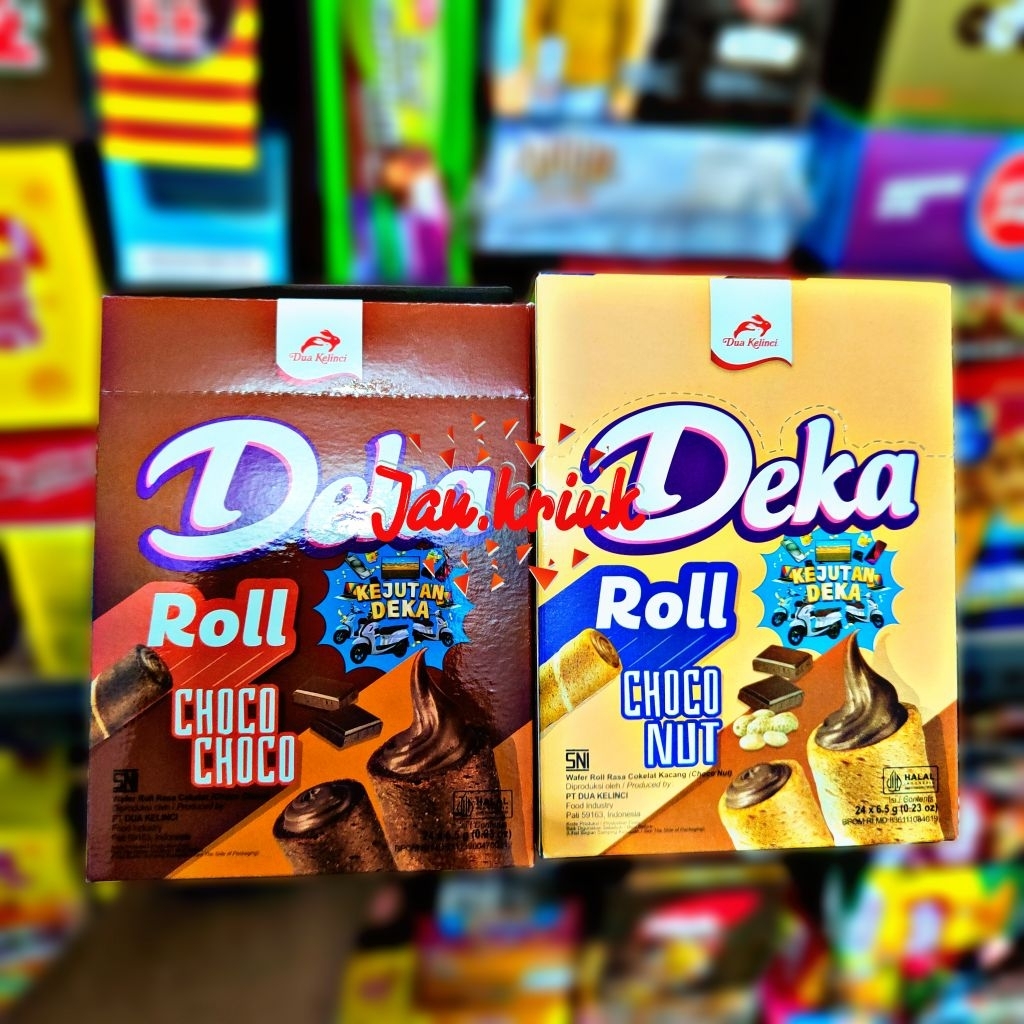 

Deka Roll Chocochoco dan Choconut Dua Kelinci isi 24 pcs