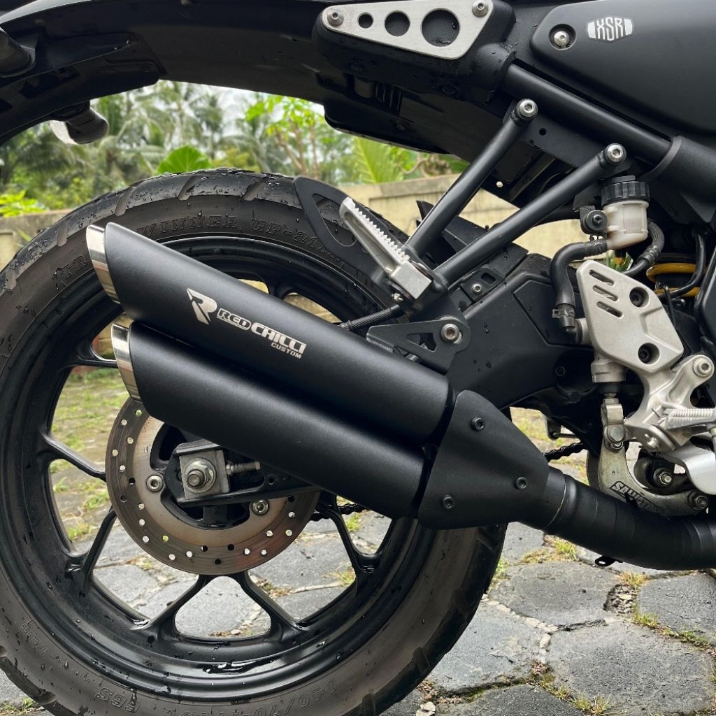 knalpot yamaha xsr 155 - knalpot xsr 155 - knalpot xsr155 doubel