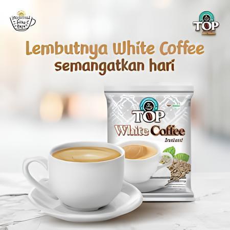 

TOP Coffee Kopi Instan White Isi 10 Gula