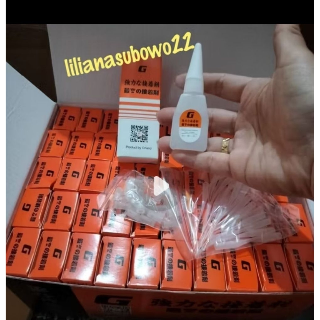 

eceran Lem G Korea Kualitas Super / Lem Cair Serbaguna Power Glue Botol