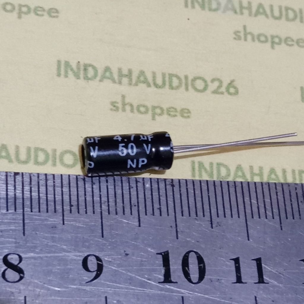 nonpolar CHONGX 4.7uf 50v d5mm  NP elko BP  bipolar non polar elco 4.7 uf 50 v   np