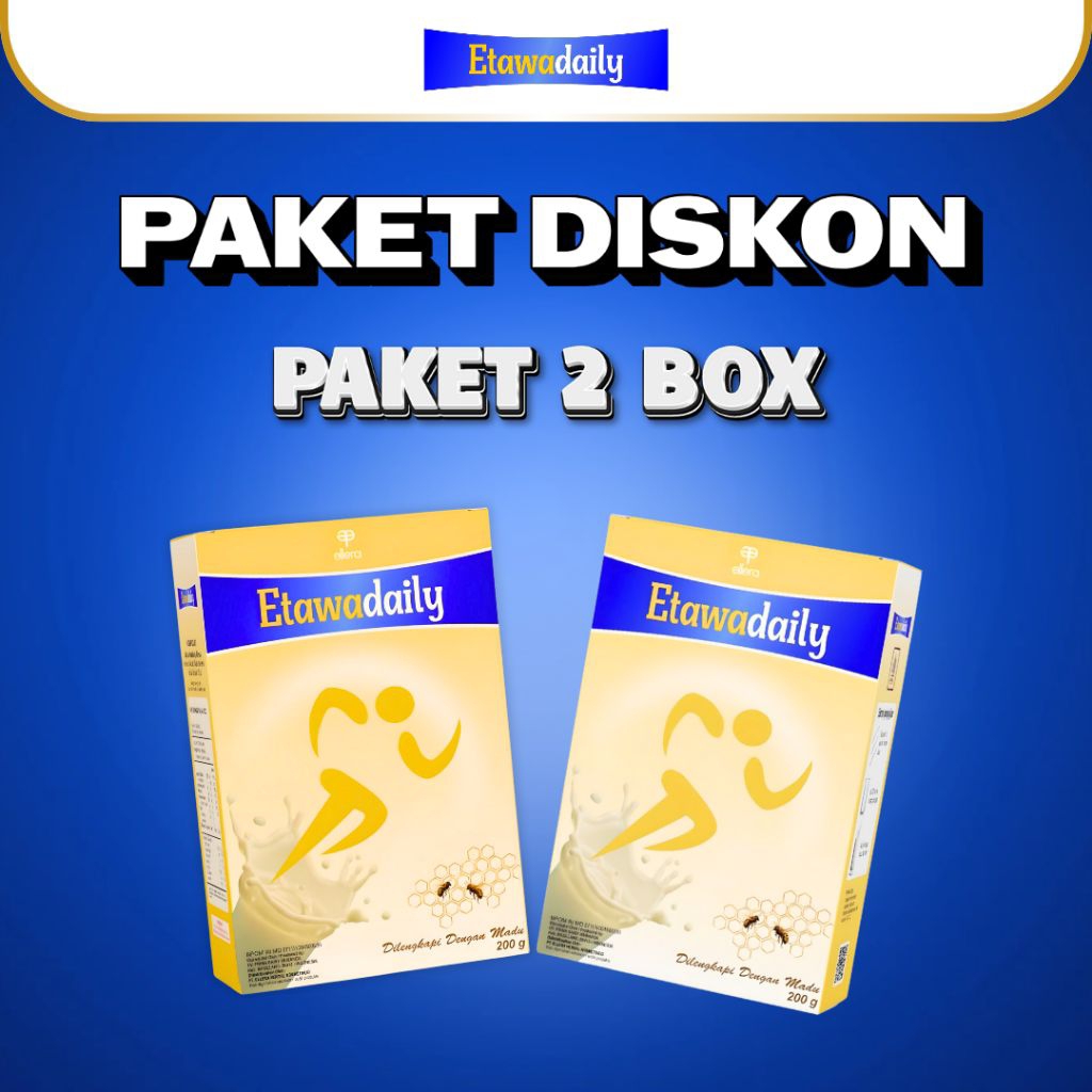 

SUSU ETAWADAILY PAKET 2 BOX | ORIGINAL | MADU