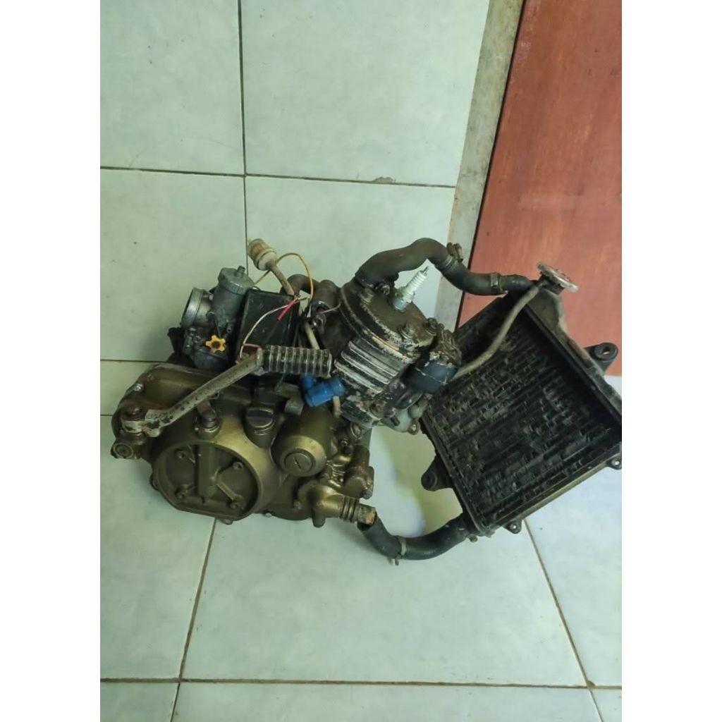 ENGINE NINJA KISS 150 MESIN GLONDONG NINJA150 KIS SET TINGGAL NAIK RANGKA