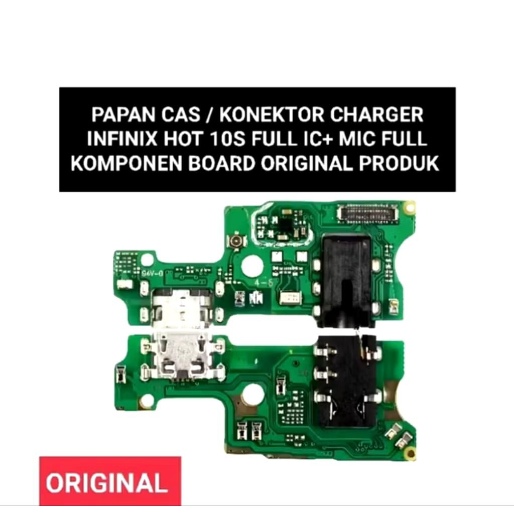 Papan Cas Infinix Hot 10S Original – Konektor Charger Board Sparepart HP Pengganti
