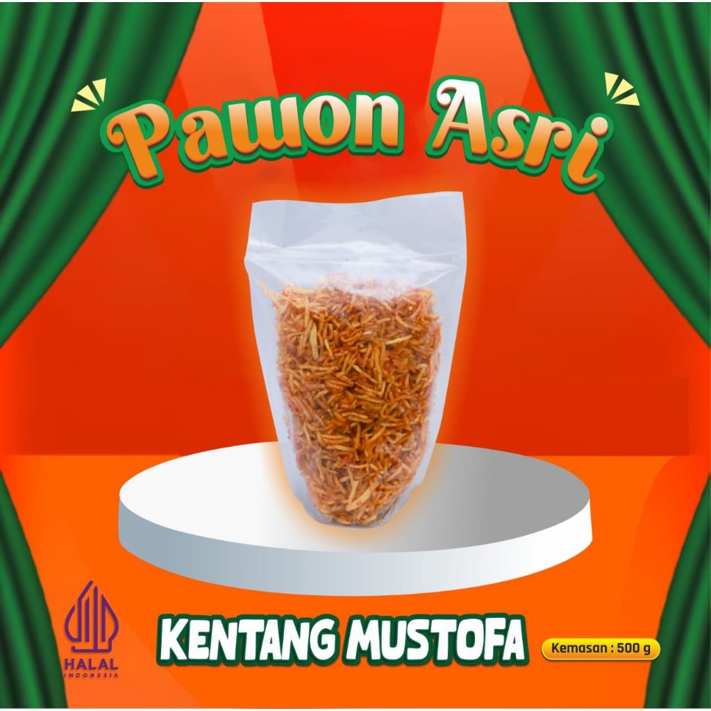 

KENTANG MUSTOFA 500 GRAM,GARING,FRES,KRIUK KRIUK,TAMPA BAHAN PENGAWET MAKAN