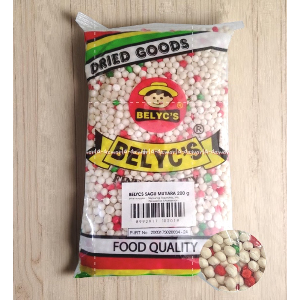 

Belcy's Fine Quality 200gr Sagu Mutiara Pudding Jelly Merah Delima Bulat Belcys Belci Belcy Jeli Food Putih Makanan