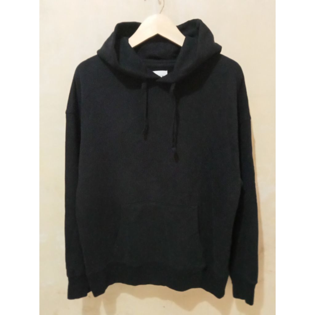 Hoodie GAP hitam basic second