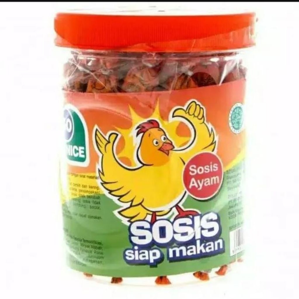 

Sosis So Nice siap makan. 1 topless