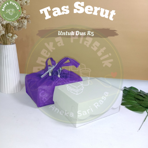 

Tas Hajatan Spunbond / Tas Serut R5 ukuran 15x15