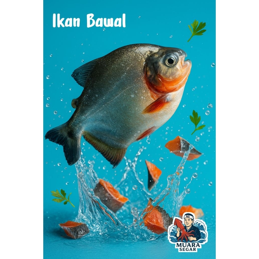 

Ikan Bawal Segar 500gr–1kg/Ekor | Daging Tebal & Gurih | Siap Masak