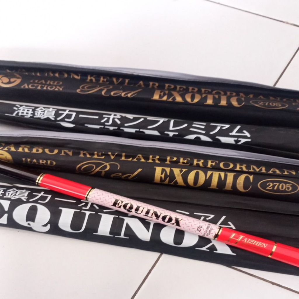 Tegek Pancing red Equinox, red Exotic