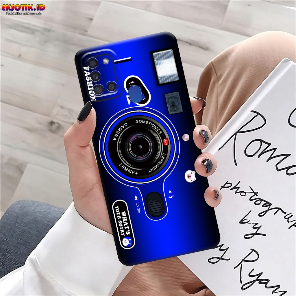 Case SAMSUNG A21S - Eksotik.id - Casing SAMSUNG A21S - Case KAMERA - Skin Handphone - Silikon SAMSUN