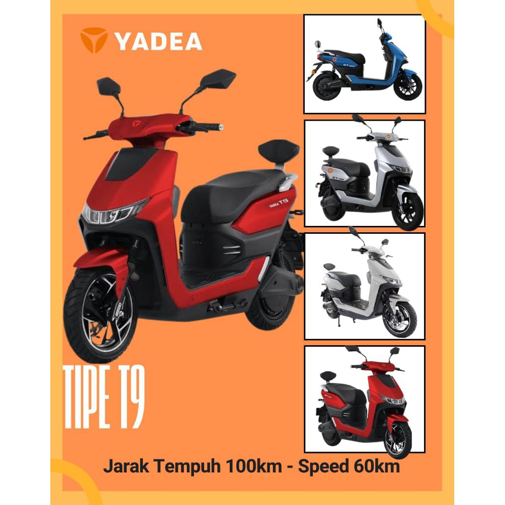 Yadea T9 Motor listrik
