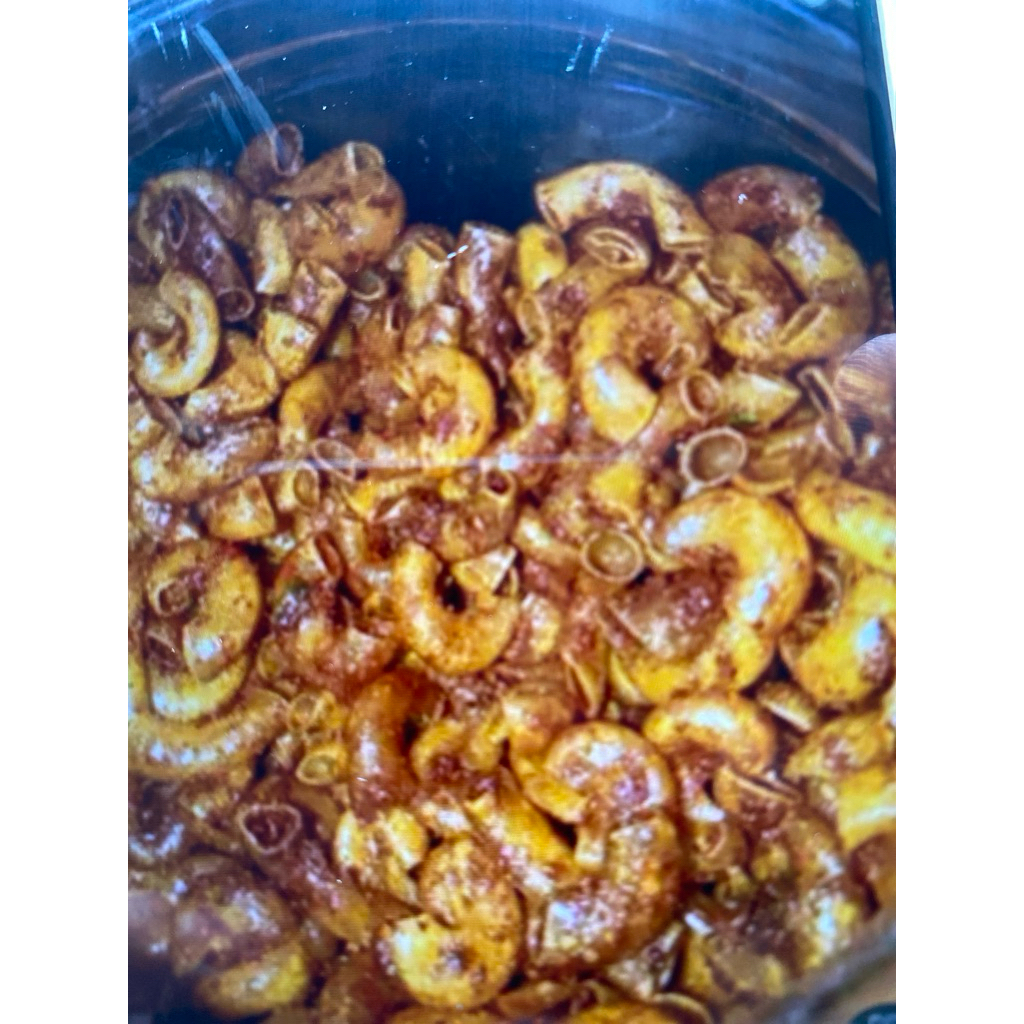 

makroni kuning extra pedas