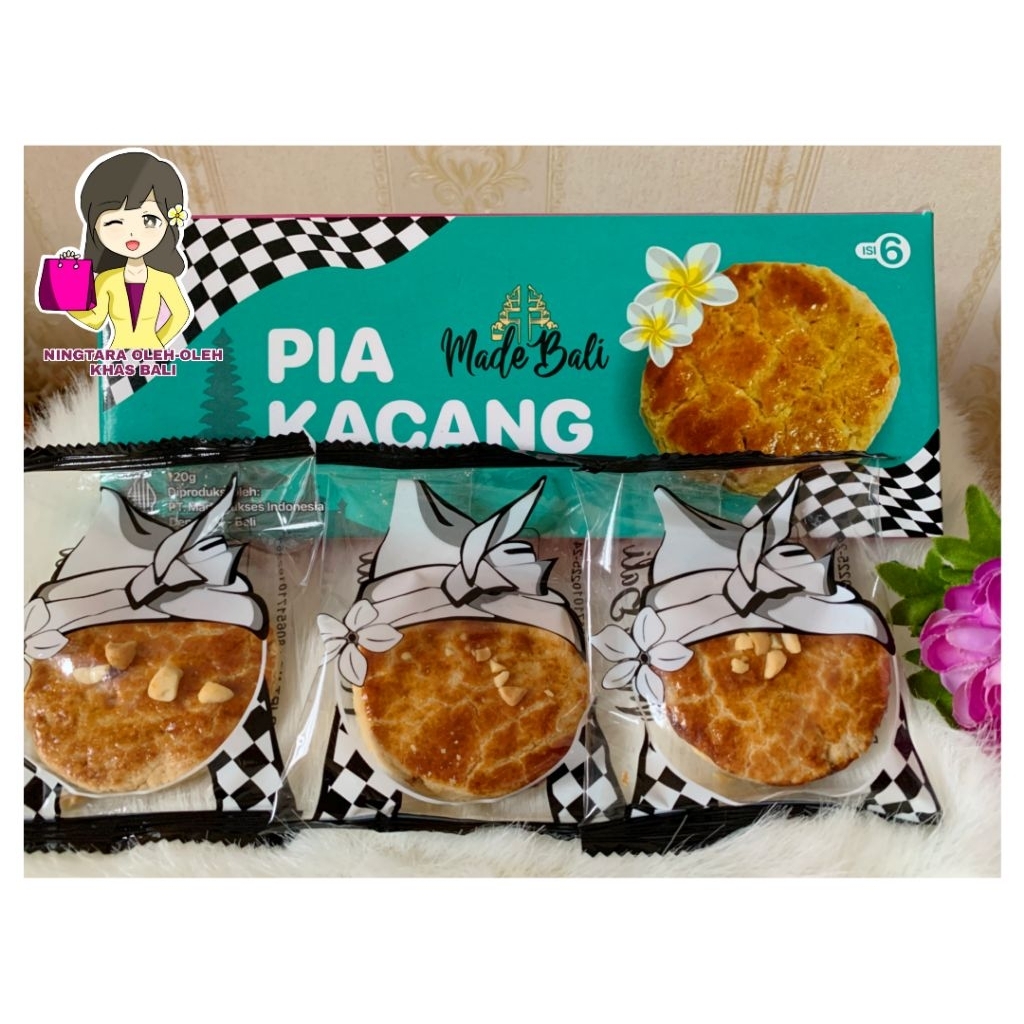 

PIA KACANG MADE BALI ORIGINAL ISI 6PCS