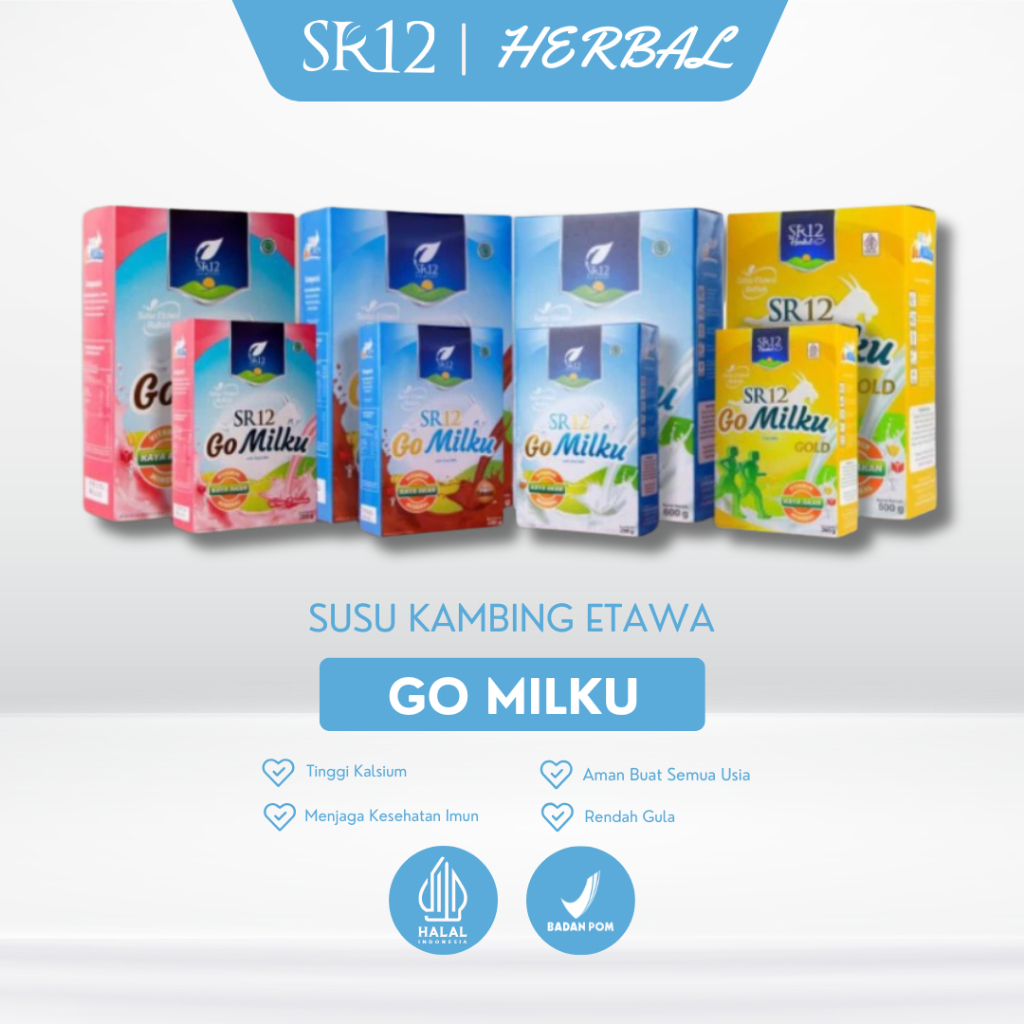 

Susu Go Milku SR12 Susu Kambing Etawa Premium Meningkatkan Kesehatan Aman Untuk Anak Lansia Busui