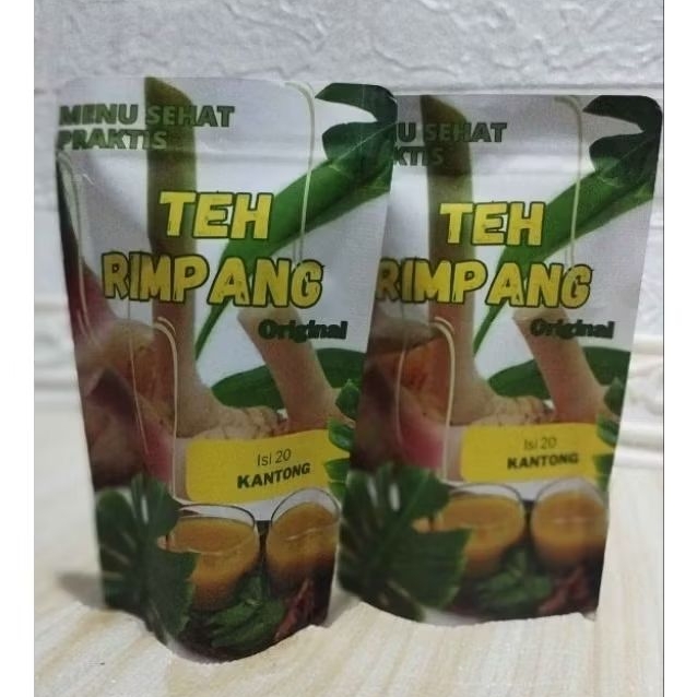 

Teh Rimpang-TEHRIM- 8 kantong / teh tradisional / rempah-rempah / jamu tradisional