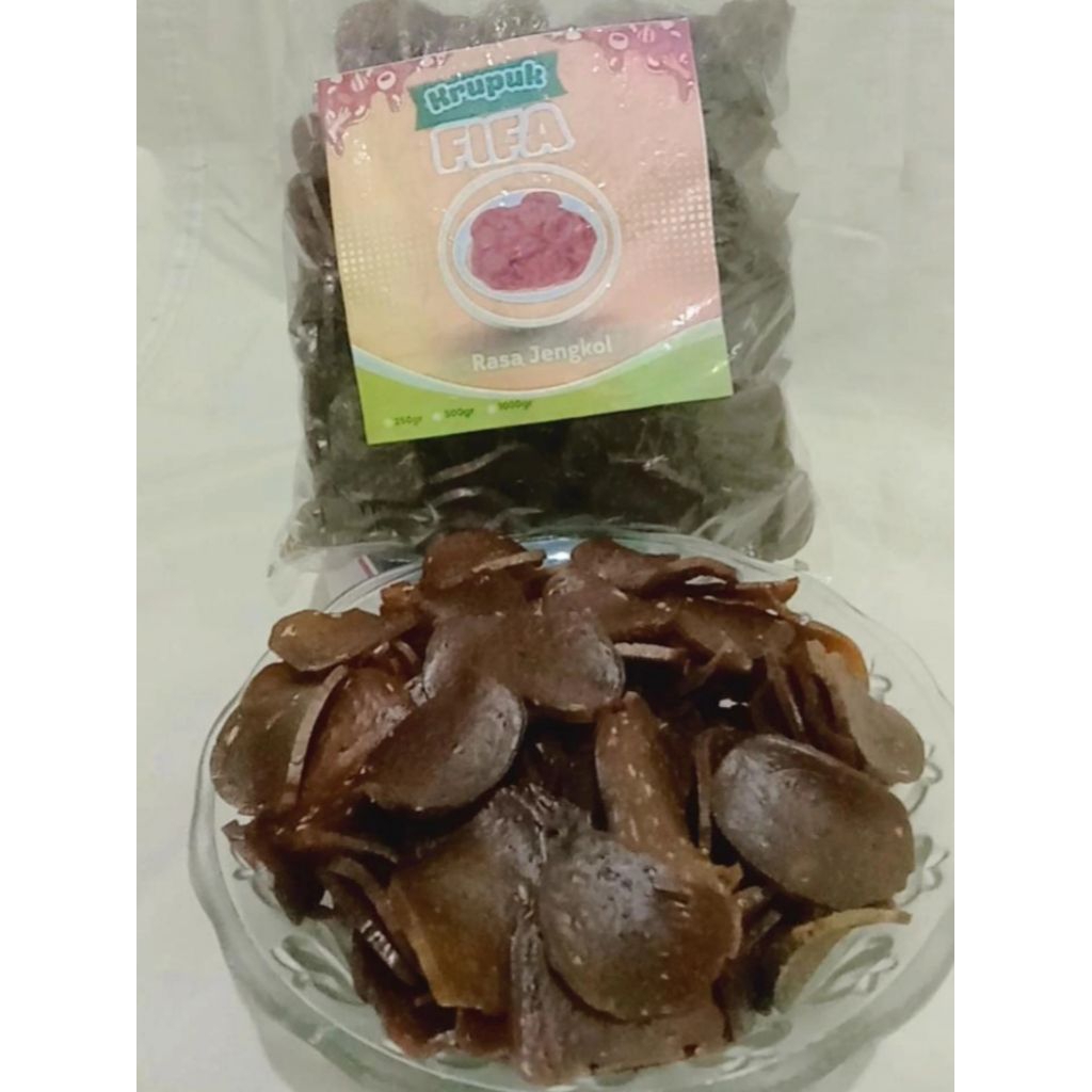 

KERUPUK SEBLAK JENGKOl GURIH ENAK MURAH 1kg