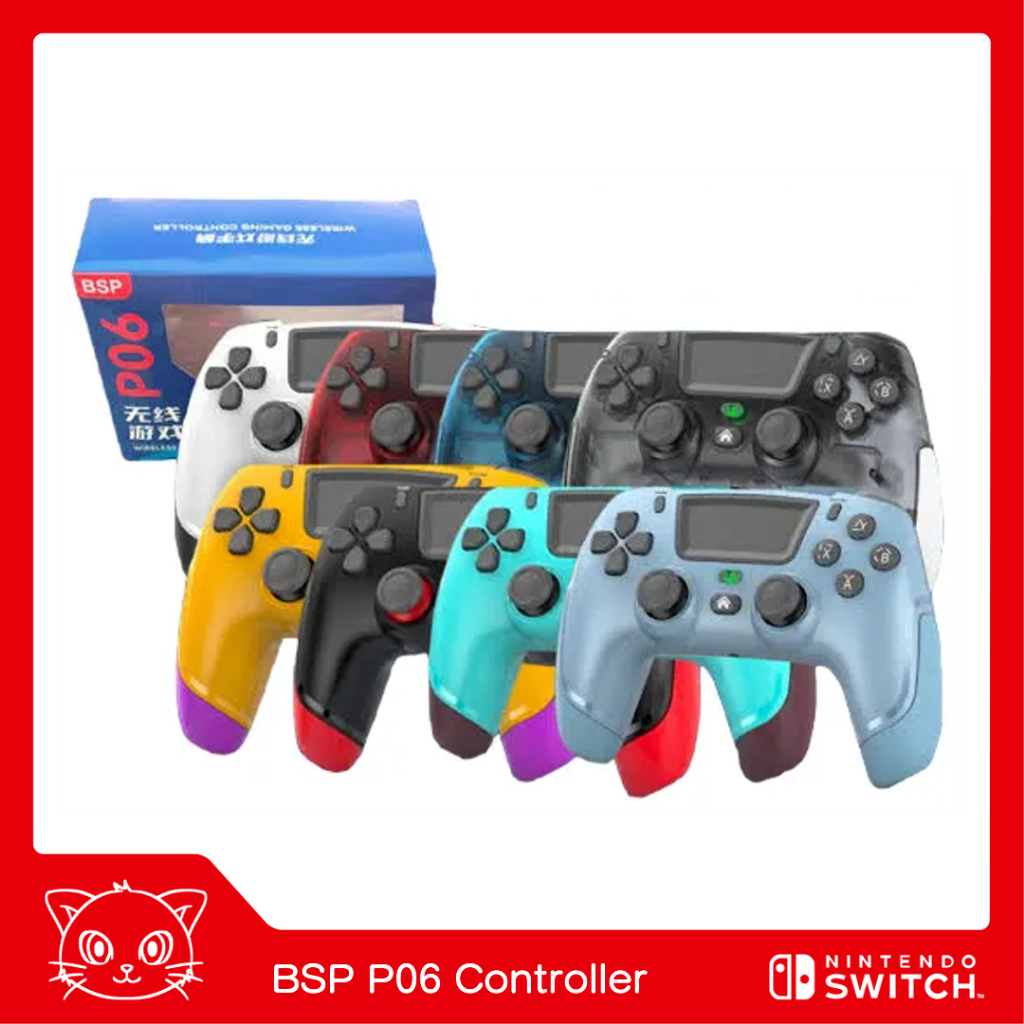 BSP P06 Wireless Controller Nintendo Switch PS3 PS4 Windows PC Android iOS - Joystick Gamepad Stick