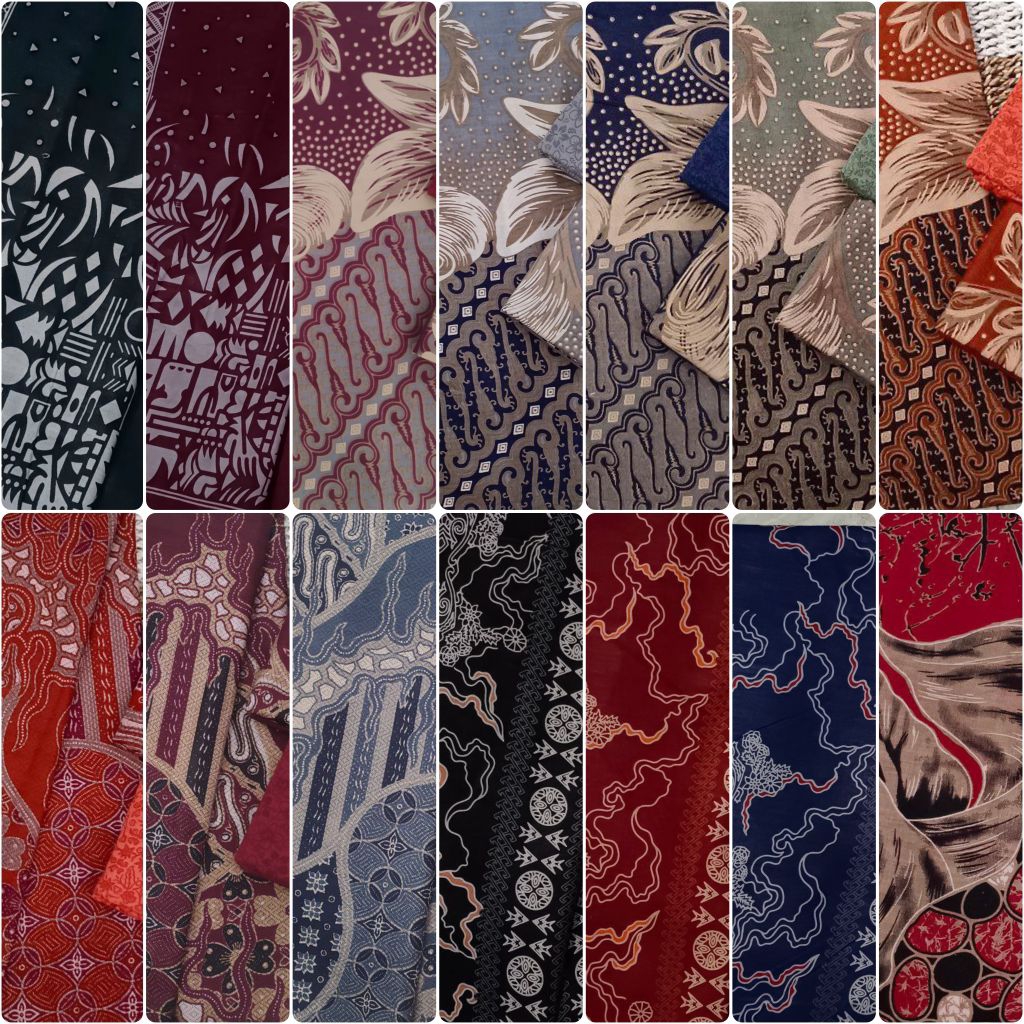 rd kain batik printing murah batik motif daun hitam manis bridesmaid seragam batik