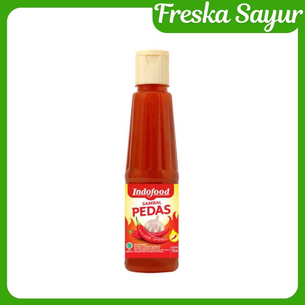 

Indofood Sambal Pedas 135 ml I Pedasnya Pas, Bikin Makan Jadi Lebih Seru