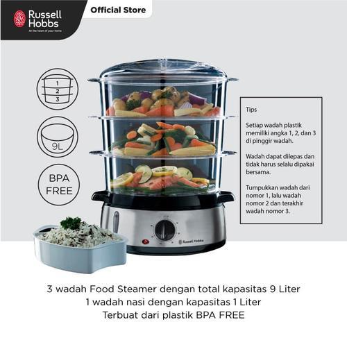 Russell Hobbs Food Steamer / Pengukus Masakan Elektrik