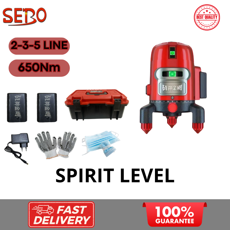 Meteran Laser Waterpass Magnet Laser Level bangunan Laser Keramik Waterpas Pengukur Keramik