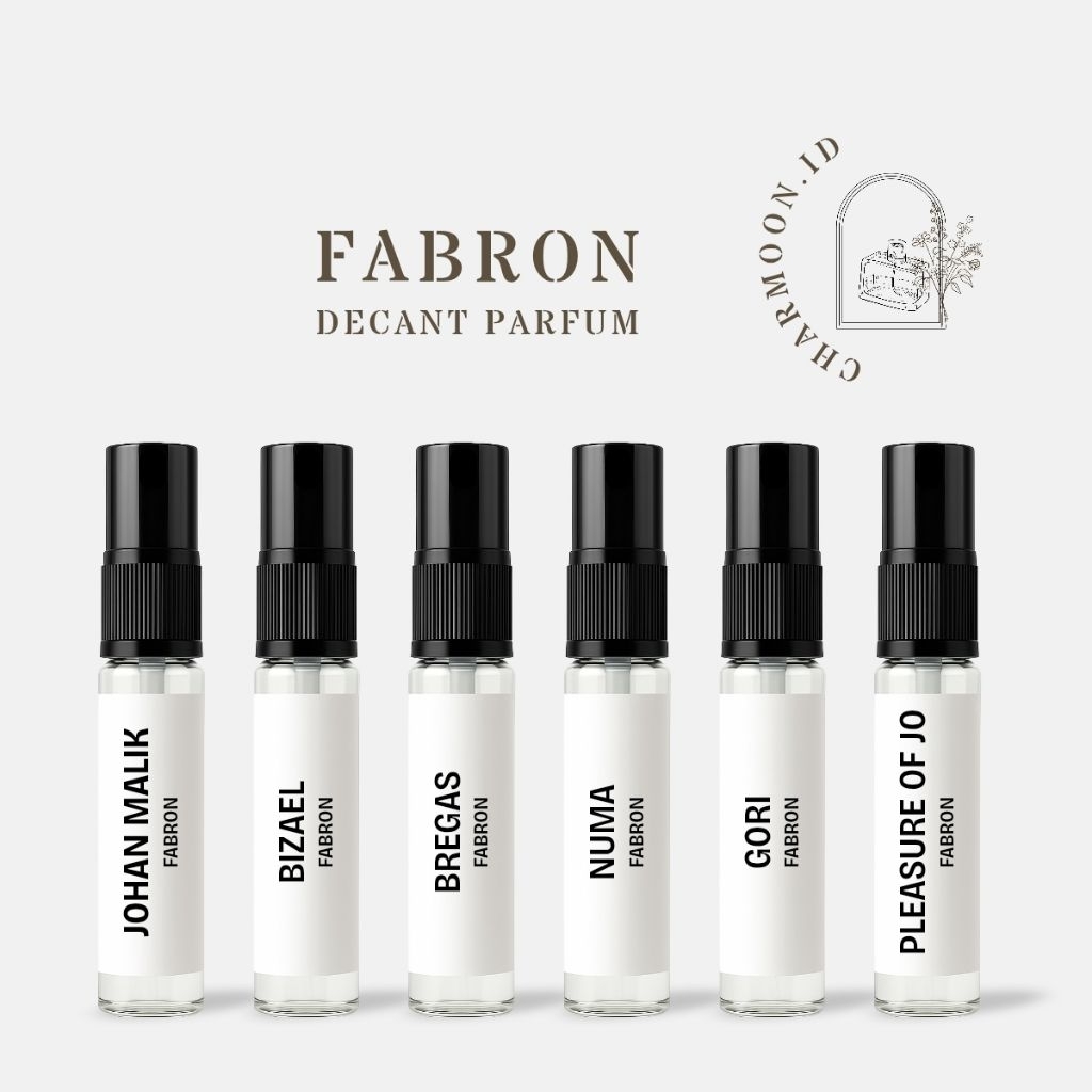 Decant Parfum Fabron - Numa, Johan Malik, Bregas