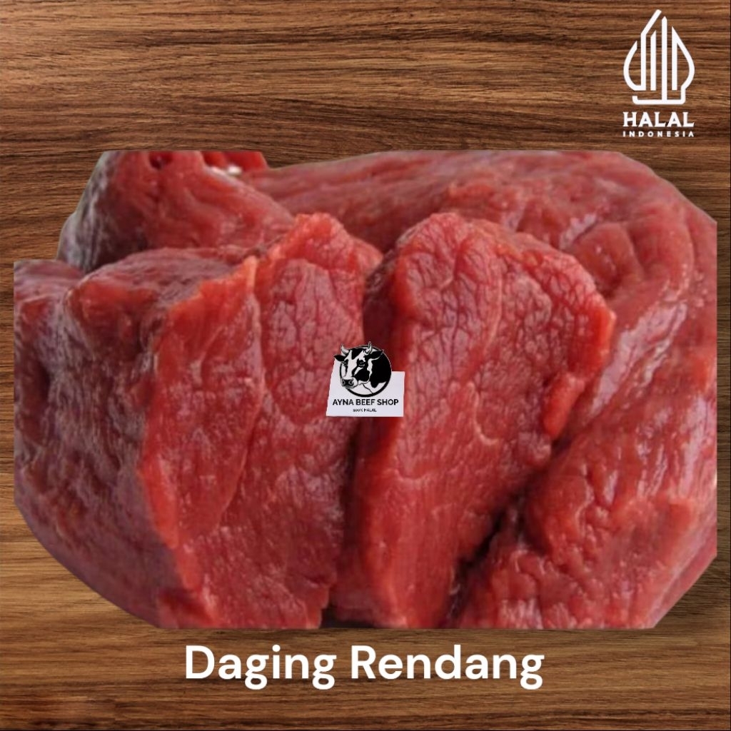

Daging sapi rendang super premium Halal 500g-1kg