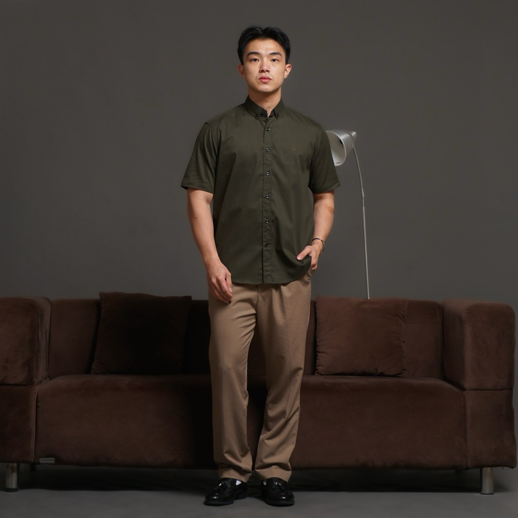 Hem Pria New Arrival Stylish Pakaian Formal Mewah Model Trendy Cocok Untuk Lebaran Keren Baju Lebara