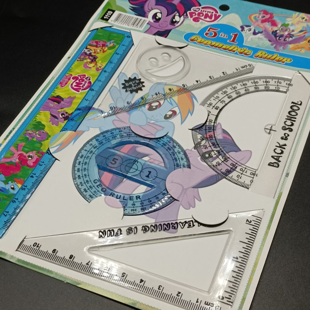 

PENGGARIS GEOMETRIC 5IN1 LITTLE PONY 1110