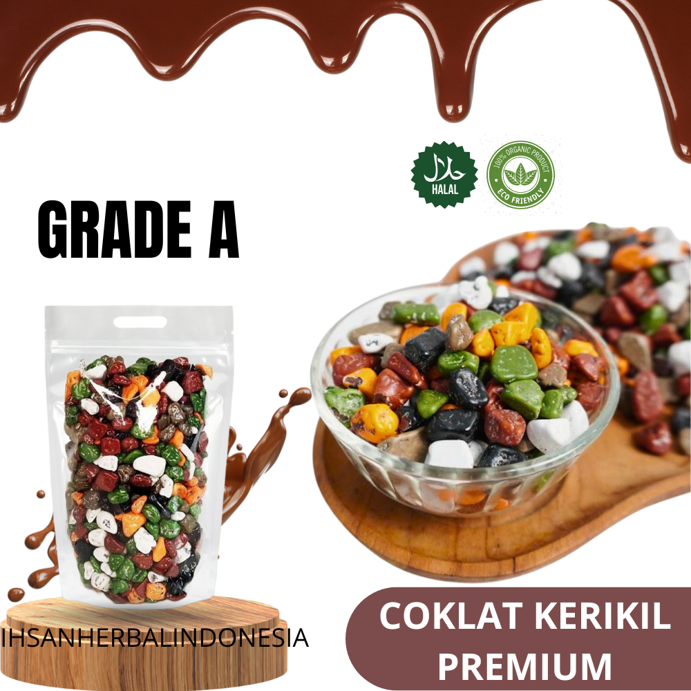 

coklat arab kerikil choco rock grade a premium 1 kg coklat stone cokelat krikil kerikil coklat turki oleh oleh haji umroh coklat batu kerikil