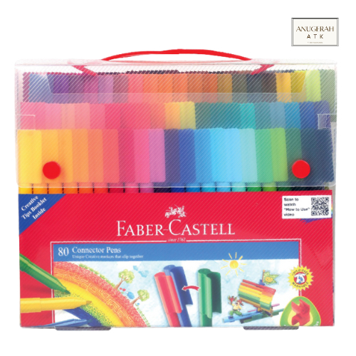 

Spidol Connector Pen Faber Castell 80 Warna